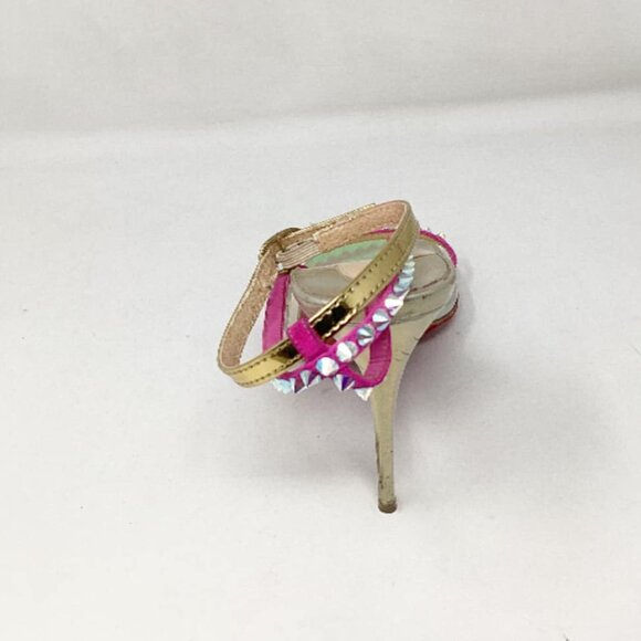 *ON SALE* Christian Louboutin #52722 Rosalie Strass Heels Size 37 - Picture 6 of 8